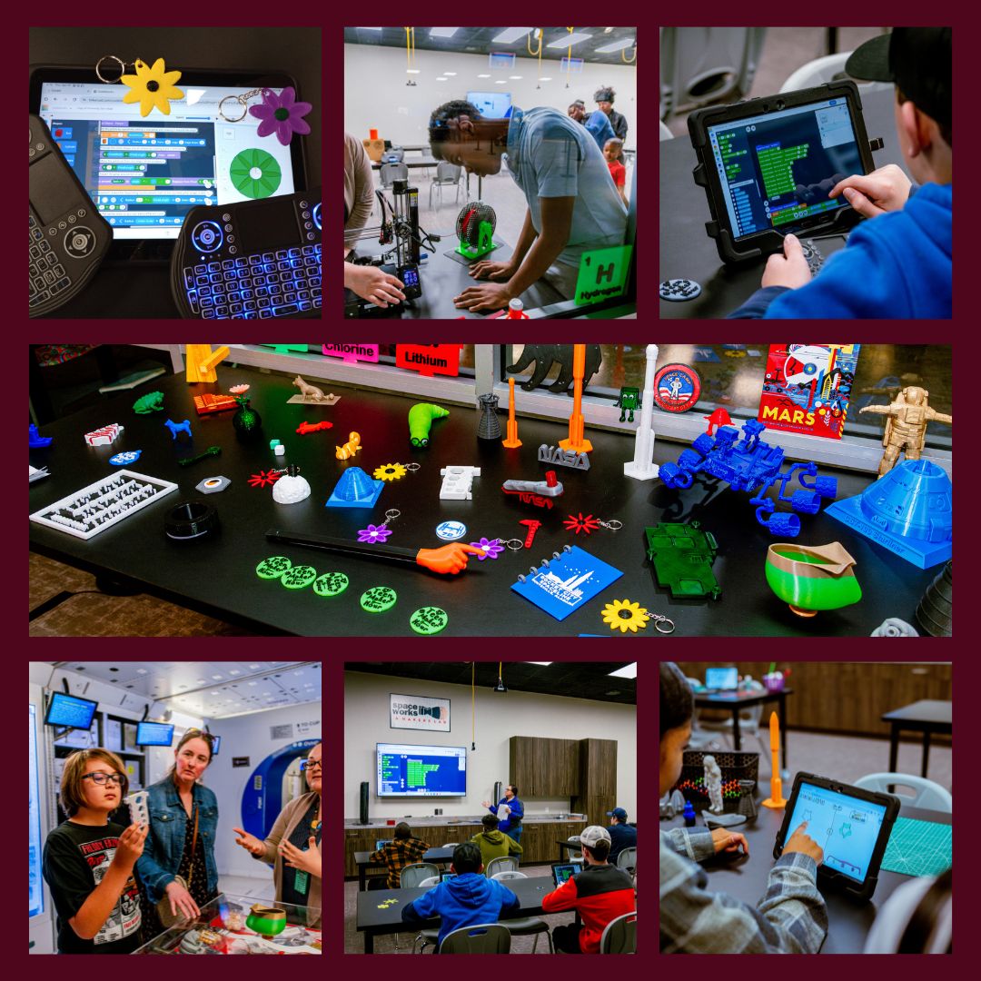 Come and enjoy our Homeschool 3D Design Lab.