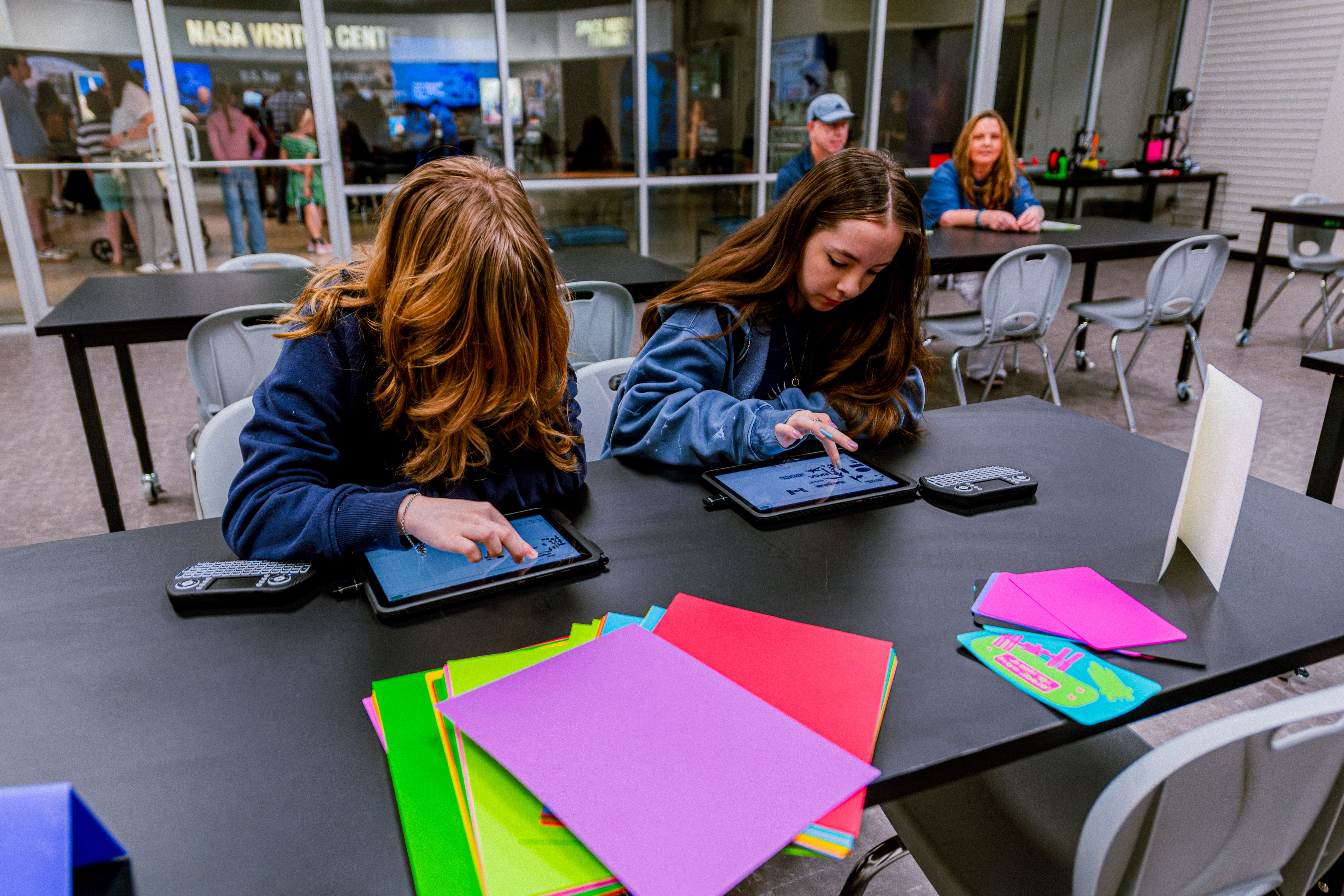Kids having fun and learning together