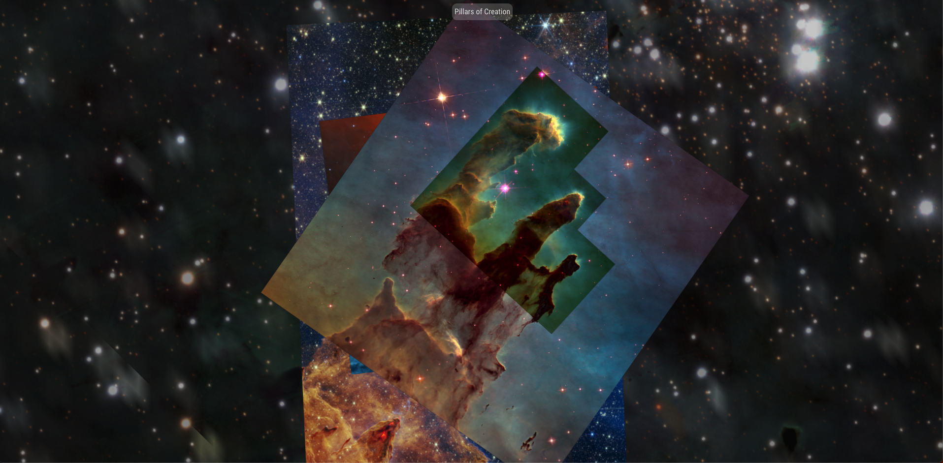 The Pillars of Creation, located in the Eagle Nebula, are remarkable structures of interstellar gas and dust