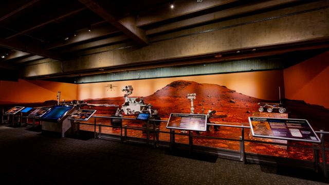 Mars exhibit