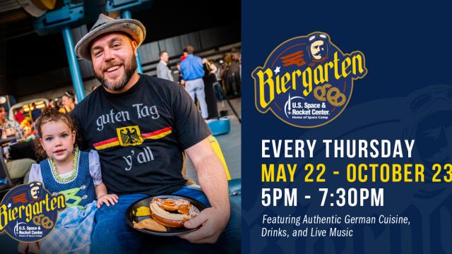 Biergarten is BACK for its 12th year at the U.S. Space & Rocket Center