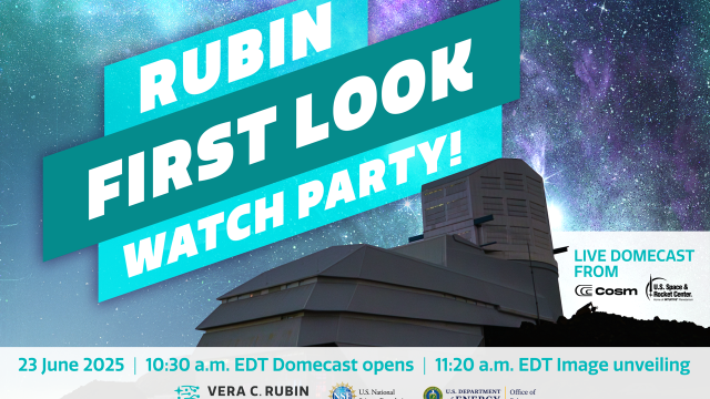 Rubin First Look Watch Party