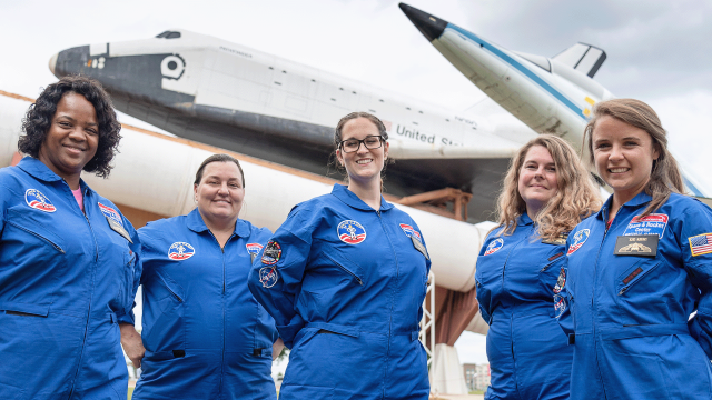 Team in front of Pathfinder