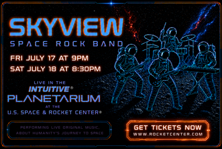 Join us for a Skyview concert at the INTUITIVE Planetarium